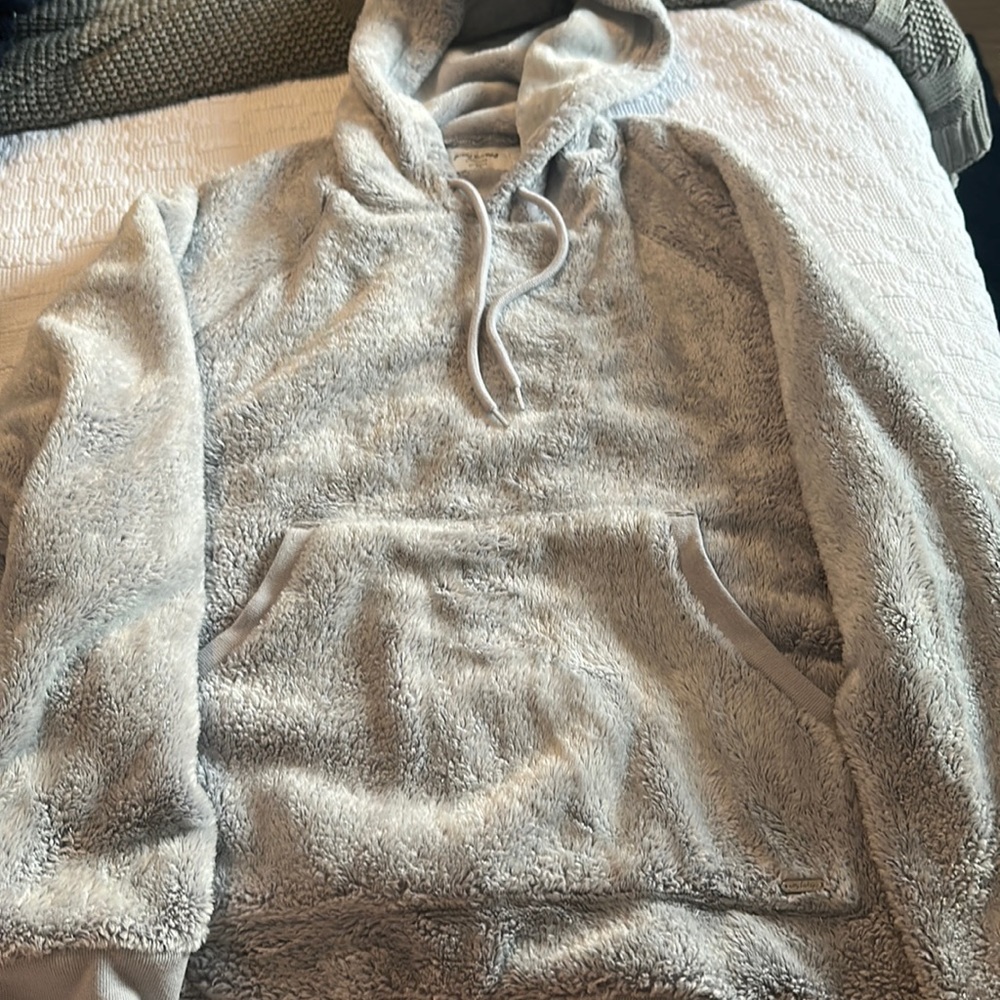 Gilly Hicks by Hollister gray soft lounge hoodie size XS!
